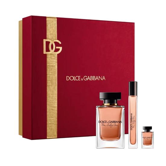 Dolce & Gabbana The Only One Women's Perfume Gift Set 100ml Eau De Parfum + 10ml Eau De Parfum + 5ml Eau De Parfum