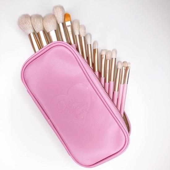 Doll Beauty 15 Piece Synthetic Hair Brush Set