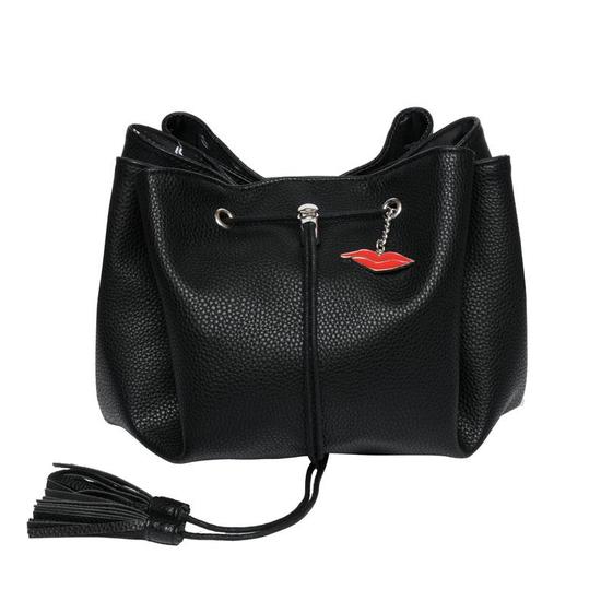 Donna May London Lay Flat Faux Leather Makeup Bag