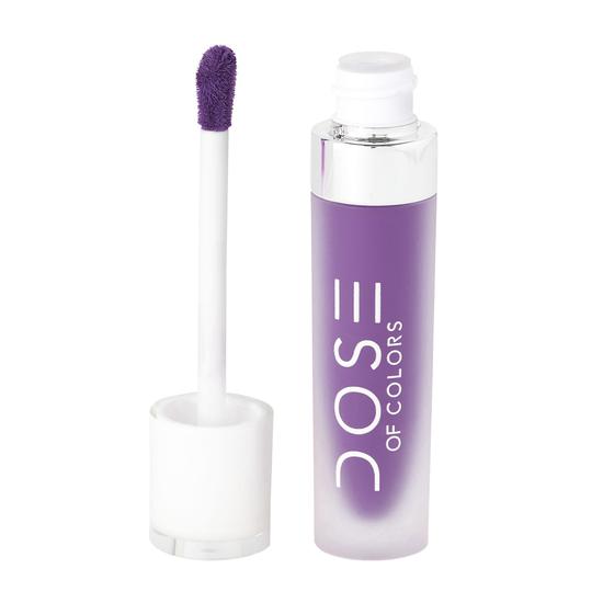 Dose of Colors Liquid Matte Lipstick Purple Rain