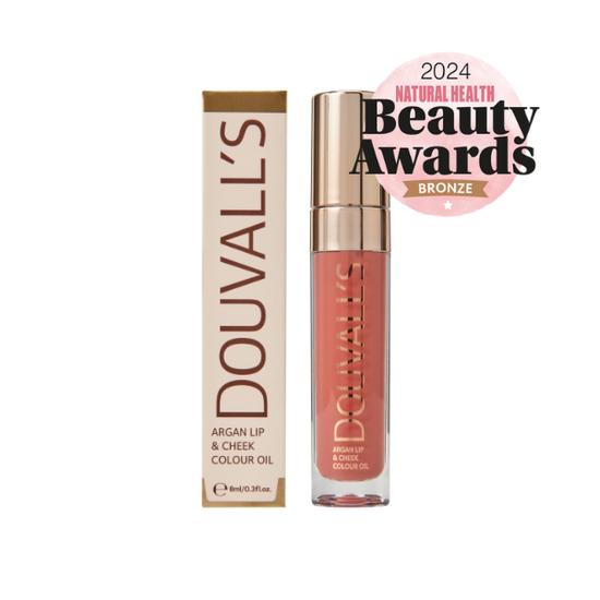 Douvall's Argan Lip & Cheek Colour Oil Wild Honey