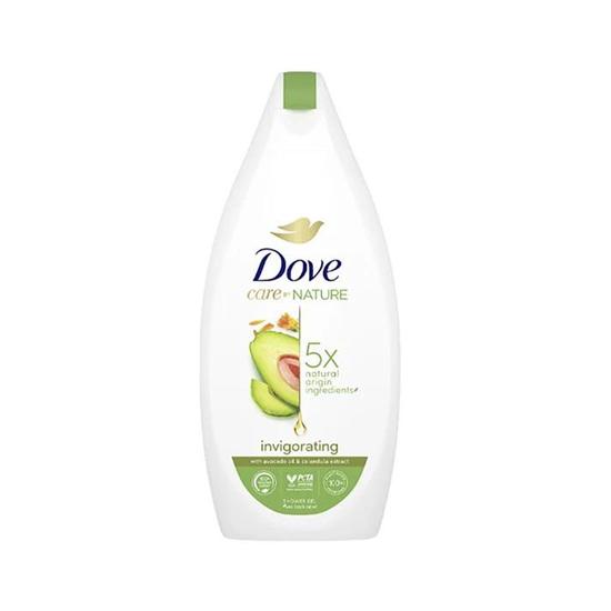 Dove Care By Nature Invigorating Shower Gel With Avocado 225ml