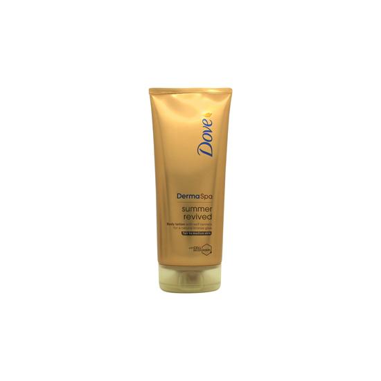 Dove Derma Spa Summer Revived Gradual Self Tan Fair To Medium