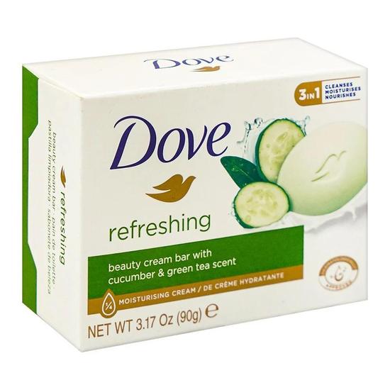 Dove Refreshing Beauty Cream Bar With Cucumber & Green Tea Scent 90g