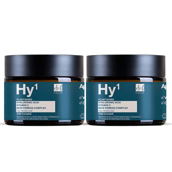 Dr Botanicals Advanced Hyaluronic Acid 1% & Vitamin C 1% & Skin Firming Complex 1% Day Moisturiser Duo Pack