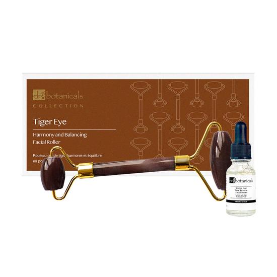 Dr Botanicals Anti-Ageing Balancing Jade Facial Roller & Facial Serum Kit