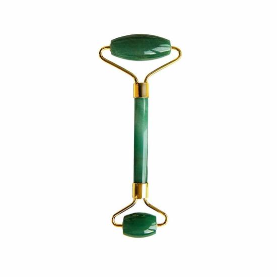 Dr Botanicals Aventurine Jade Soothing Energy Facial Rollers Gold Metal Handle