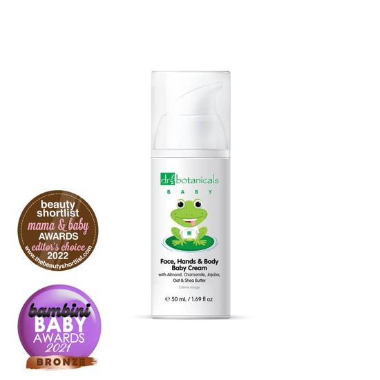 Dr Botanicals Baby Face, Hands & Body Baby Cream 50ml