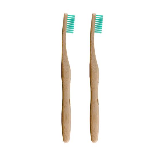 Dr Botanicals Bamboo Toothbrush Twin Value Savings Pack