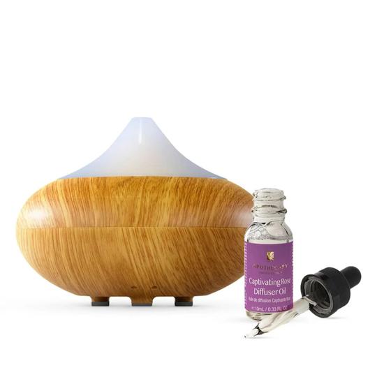 Dr Botanicals Captivating Rose Relaxation Diffuser Kit