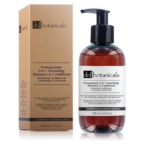 Dr Botanicals Classic Pomegranate 2-in-1 Nourishing Shampoo & Conditioner