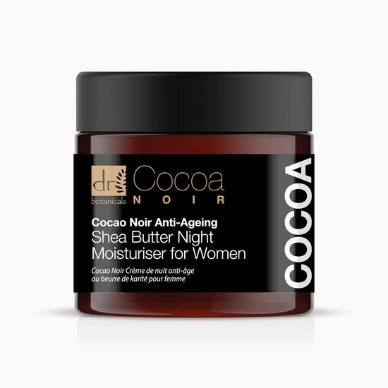 Dr Botanicals Cocoa Noir anti-ageing Shea Butter Night Moisturiser 60ml