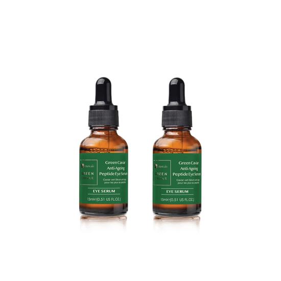 Dr Botanicals Green Caviar Anti-Ageing Peptide Eye Serum Twin Value Savings Pack