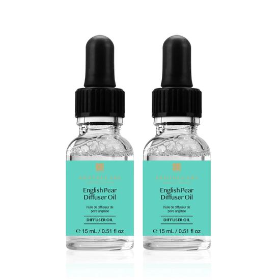 Dr Botanicals Happy & Cheerful English Pear Diffuser Oil Twin Value Savings Pack