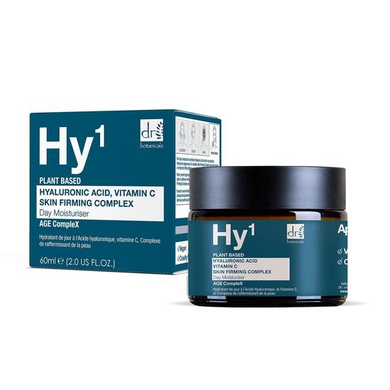 Dr Botanicals Hyaluronic Acid 1% & Vitamin C 1% & Skin Firming Complex 1% Day Moisturiser