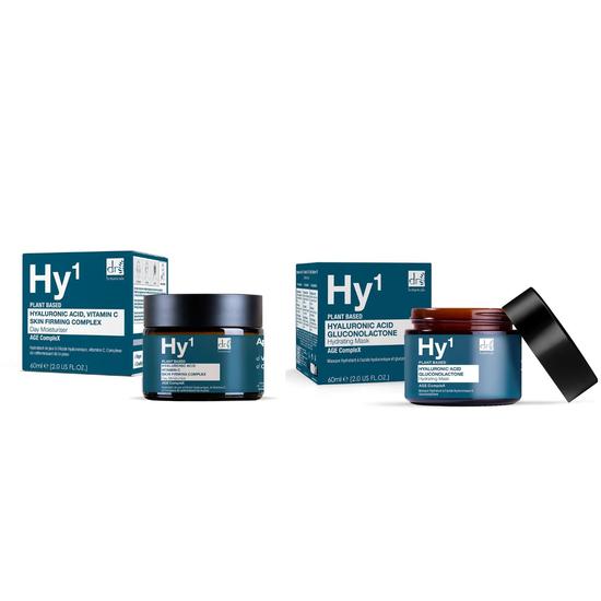 Dr Botanicals Hyaluronic Acid Day Moisturiser & Mask Kit