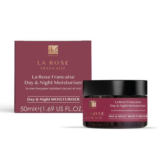 Dr Botanicals La Rose Francaise Duo Day & Night Moisturiser 50ml