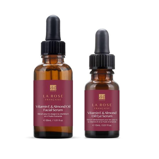 Dr Botanicals La Rose Francaise Face Serum & Eye Serum Kit