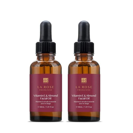 Dr Botanicals La Rose Francaise Facial Oil Twin Value Savings Pack
