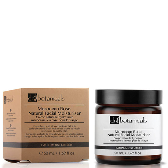 Dr Botanicals Moroccan Rose Natural Facial Moisturiser