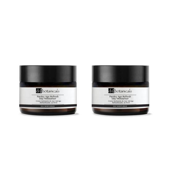 Dr Botanicals Parsley Age Refresh Day Moisturiser Twin Value Savings Pack
