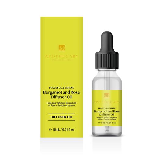Dr Botanicals Peaceful & Serene Bergamot & Rose Diffuser Oil