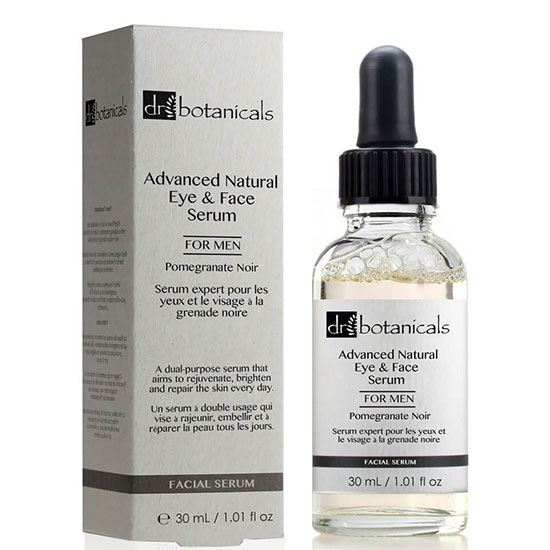 Dr Botanicals Pomegranate Noir Advanced Natural Eye & Face Serum For Men