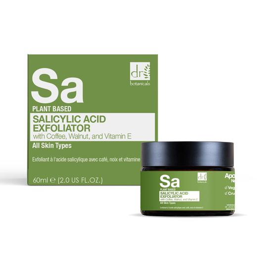 Dr Botanicals Salicylic Acid Exfoliator With Coffee, Walnut & Vitamin E 60ml