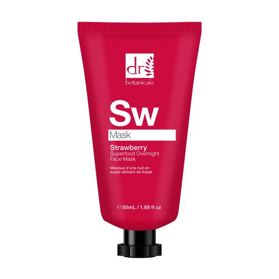 Dr Botanicals Strawberry Overnight Face Mask 50ml