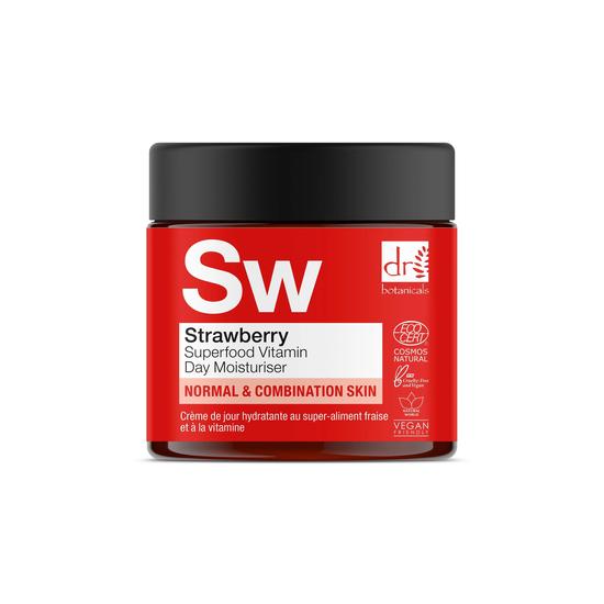 Dr Botanicals Strawberry Superfood Vitamin C Day Moisturiser