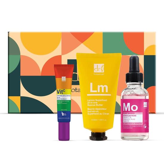 Dr Botanicals Vegan Best Sellers Skin Care Women's Deluxe Gift Set