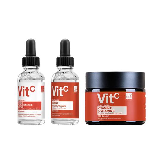 Dr Botanicals Vitamin C Duo Moisturiser + Facial Serum