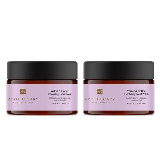 Dr Botanicals Walnut & Coffee Exfoliating Facial Polish