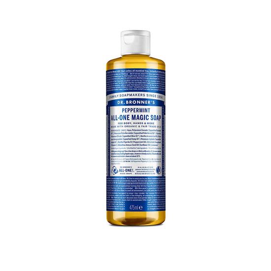 Dr Bronner's All-One Magic Soap Peppermint 475ml