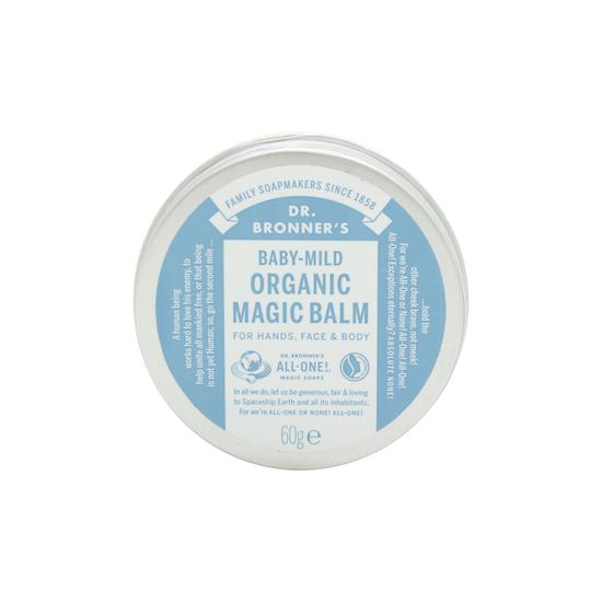 Dr Bronner's Baby-Mild Unscented Organic Magic Balm 60g
