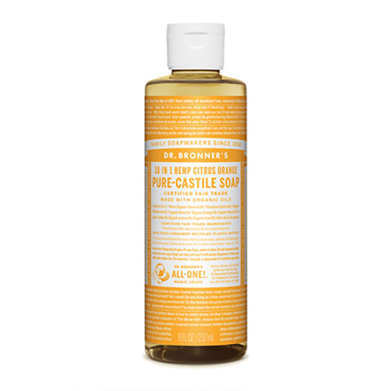 Dr Bronner's Organic Citrus Castile Liquid Soap 237ml