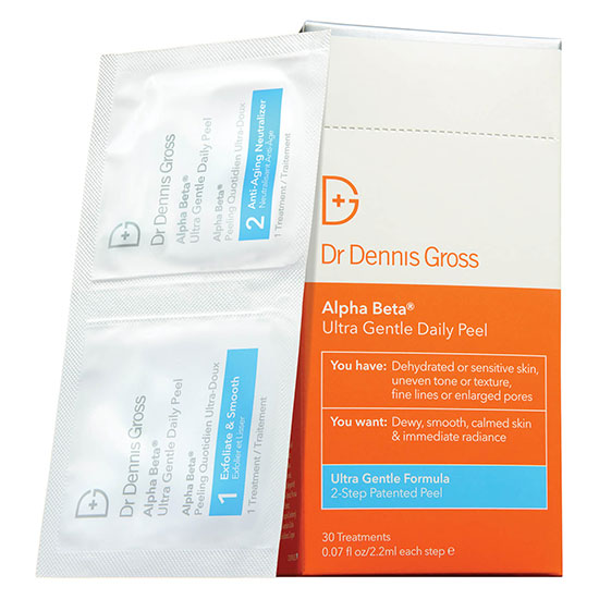 Dr Dennis Gross Skincare Alpha Beta Ultra Gentle Daily Peel Pack Of 30