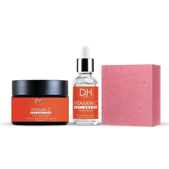 Dr H Vitamin C Anti-Ageing Morning Skin Care Spring Gift Set