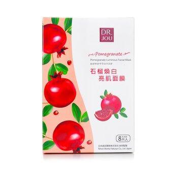DR. JOU Pomegranate Luminous Facial Mask 8pcs
