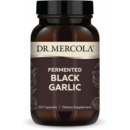 Dr. Mercola Black Garlic Fermented Capsules 60 Capsules