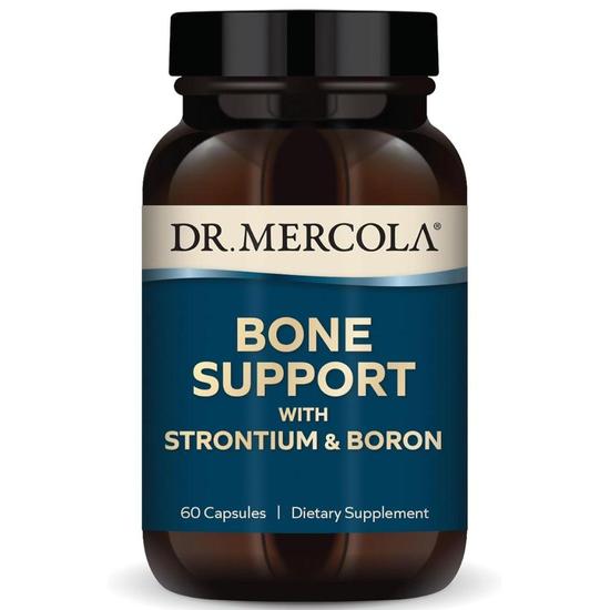 Dr. Mercola Bone Support With Strontium & Boron Capsules 60 Capsules