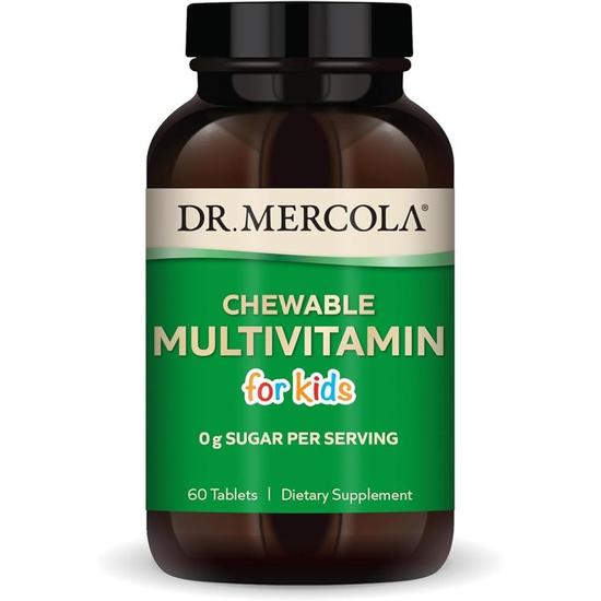 Dr. Mercola Chewable Multivitamin For Kids Tablets 60 Tablets