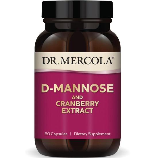 Dr. Mercola D-Mannose & Cranberry Capsules 60 Capsules