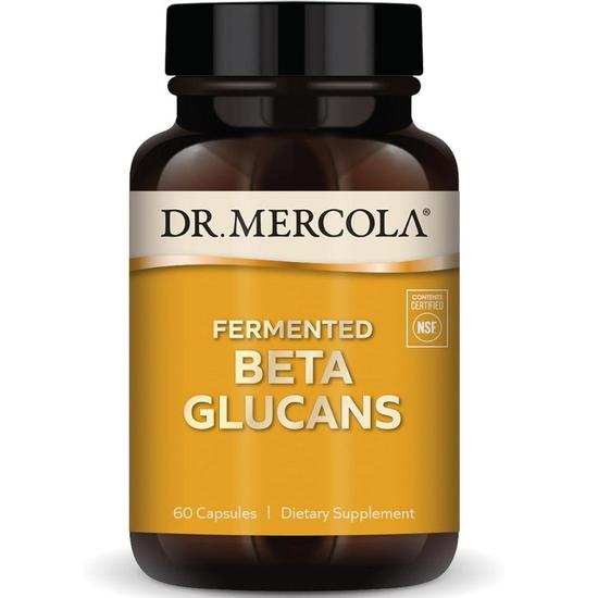 Dr. Mercola Fermented Beta Glucans Capsules 60 Capsules