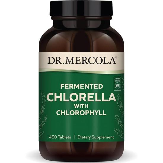 Dr. Mercola Fermented Chlorella Tablets 450 Tablets