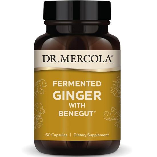 Dr. Mercola Fermented Ginger With Benegut Capsules 60 Capsules