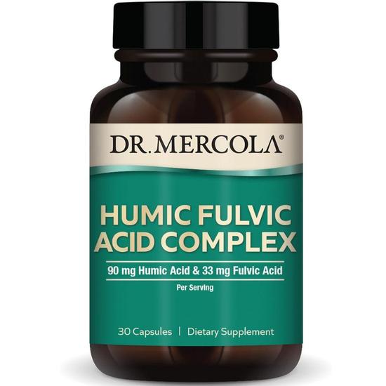 Dr. Mercola Humic Fulvic Acid Complex Capsules 30 Capsules