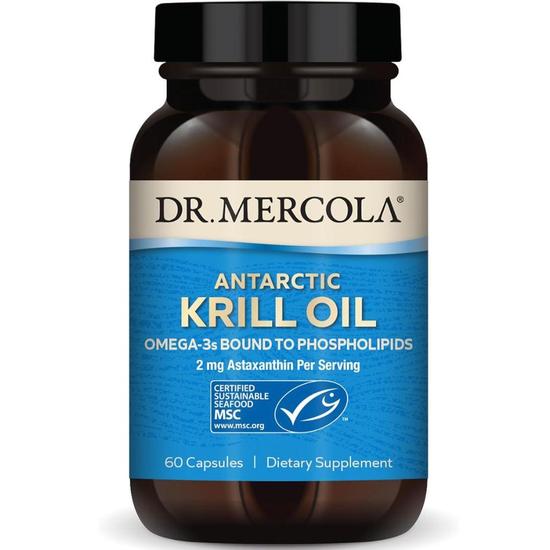 Dr. Mercola Krill Oil Capsules 60 Capsules
