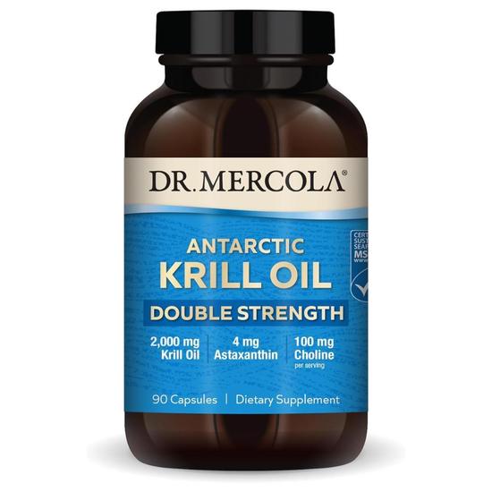 Dr. Mercola Krill Oil Double Strength Capsules 90 Capsules