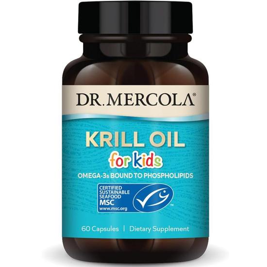 Dr. Mercola Krill Oil For Kids Capsules 60 Capsules